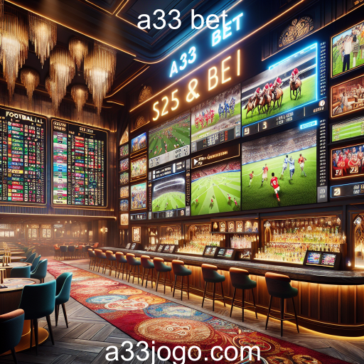 Apostas Esportivas: Aproveitando a Experiência na a33 bet